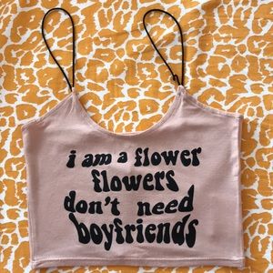 Edgy Cottagecore Super Soft Tank NWT 🌷✨🌛